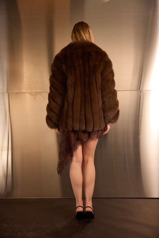 Long Fox Jacket, view 3